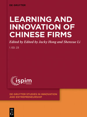 cover image of Learning and Innovation of Chinese Firms